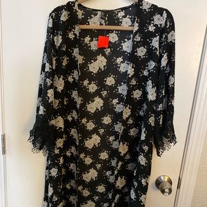 Floral kimono